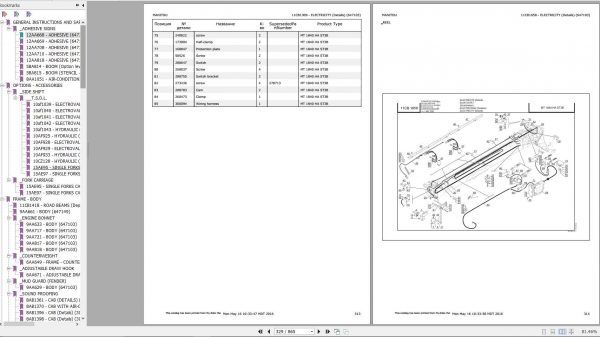 Manitou MT 1840 HA ST3B Genuine Parts Catalogue 2