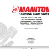 Manitou MT 620 T Evolution SC E3 MLT 523 T Evolution SC E3 Genuine Parts Catalogue 647011 1
