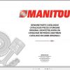 Manitou MT 625 H Turbo ST3B Genuine Parts Catalogue 1