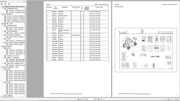 Manitou MT 625 HA 75K ST3B S1 Genuine Parts Catalogue 2