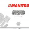 Manitou MT 625 TURBO COMFORT S2 E3 Genuine Parts Catalogue 1