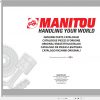Manitou MT 728 928 MLT 5 6 7 MU Genuine Part Catalogue 547519 1