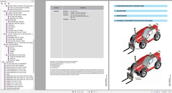 Manitou MT 835 1135 1335 H ST3B Operators Manual 647105EN 12 06 2018 2