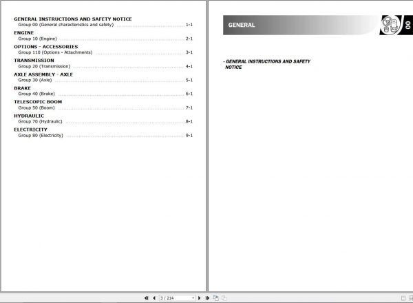 Manitou MT X 1030 S Turbo S4 E3 MT X 732 SD E3 Repair Manual 647376EN 2