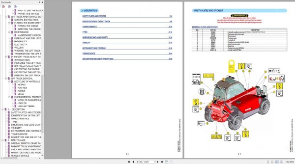 Manitou MT X 625 H 75K Comfort ST3A S2 Operators Manual 647808EN 23 10 2019 3