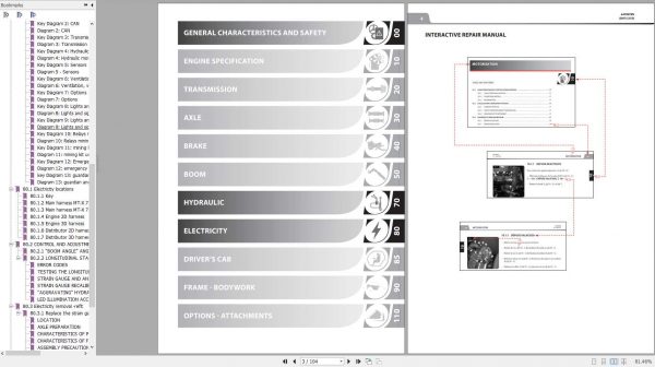 Manitou MT X 733 S1 Mining Repair Manual 647897EN 08 01 2020 2