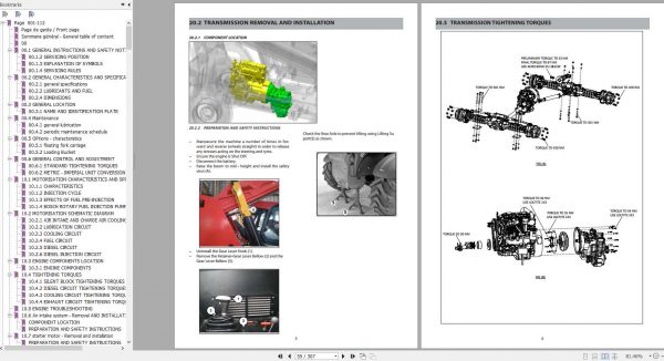 Manitou MXT 840 REPAIR MANUAL PERKINS V4 53109860EN 02 2021 3