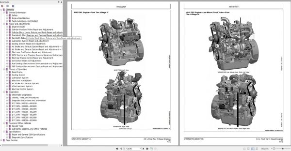 Manitou Motor John Deere 4045 PWL PSS Stage 4 Repair Manual 647546EN 2