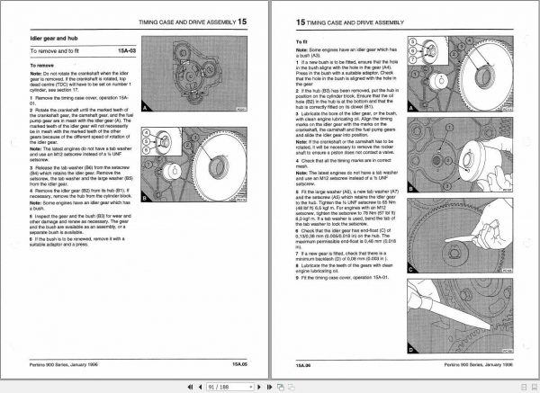 Manitou Perkins Engine 903 27 Repair Manual 647068EN 2