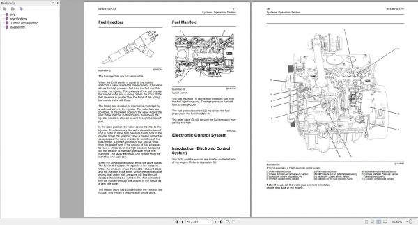 Manitou Perkins Enigne 1104D Euro 3 120CV Repair Manual 647017EN 2