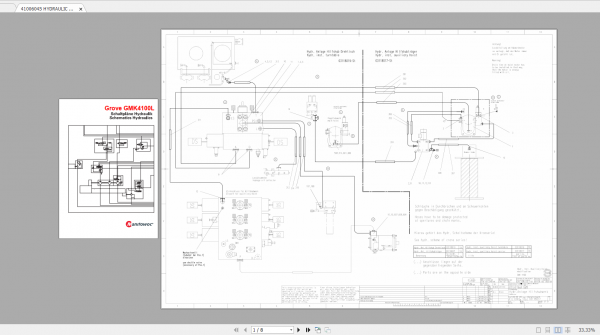 Manitowoc 10.2Gb Cranes All Models Updated 01.2021 Wiring Diagrams Hydraulic Diagrams Pneumatic Diagrams PDF DVD 5