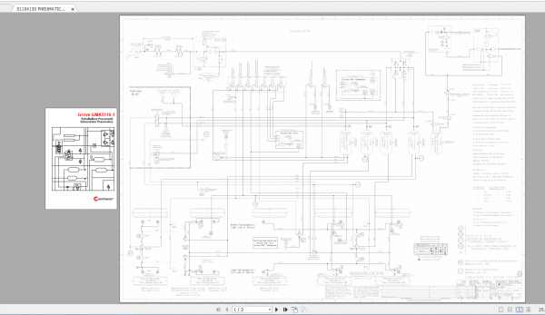 Manitowoc 10.2Gb Cranes All Models Updated 01.2021 Wiring Diagrams Hydraulic Diagrams Pneumatic Diagrams PDF DVD 7