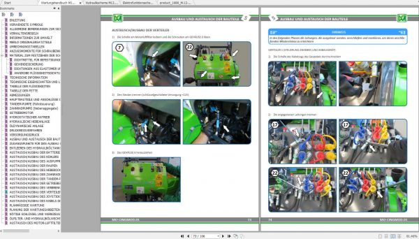 Merlo CINGO SERIE EVO Maintenance ManualHydraulic Electrical Diagram DE 3