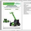 Merlo Panoramic P25.6 Service Manual Mechanic Manual Hydraulic Electrical Diagram DE 1