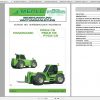 Merlo Panoramic P55.9 P75.9 CS Service Manual Mechanic Manual Hydraulic Electrical Diagram DE 1