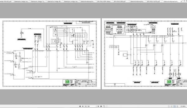 Merlo Panoramic P55.9 P75.9 CS Service Manual Mechanic Manual Hydraulic Electrical Diagram DE 2
