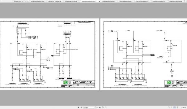 Merlo Panoramic P60.10 P72.10 IMS Service Manual Mechanic Manual Hydraulic Electrical Diagram DE 2
