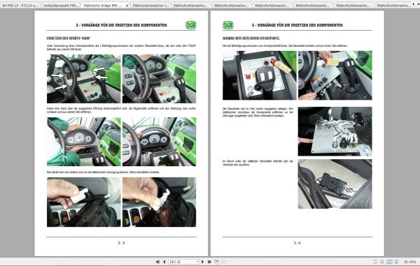 Merlo Panoramic P60.10 P72.10 IMS Service Manual Mechanic Manual Hydraulic Electrical Diagram DE 4