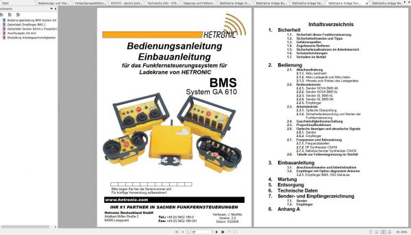 Merlo ROTO EVS R40.18 R40.21 AB SAV 841341 Service Mechanic Manual Hydraulic Electrical 3