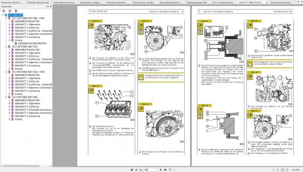 Merlo ROTO KSC R45.19 R45.21 Service Manual Mechanic Manual Hydraulic Electrical Diagram DE 4