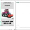 Merlo TREEMME MM250B Operating Maintenance Manual Parts Manual DE 1