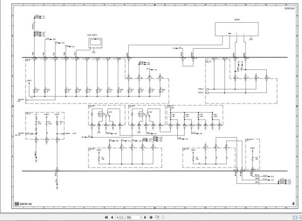 Merlo TREEMME TOOL CARRIER MM160MC Electrical Diagram DE 3