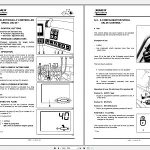 Renault Tractor Agriculture Ares540550610620630640 User And Maintenance Manual En 3