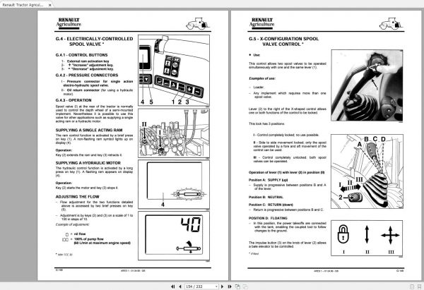 Renault Tractor Agriculture ARES540550610620630640 User and Maintenance Manual EN 3