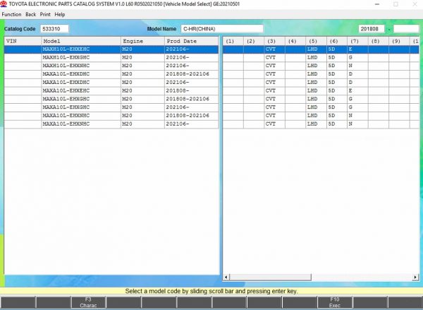 TOYOTA LEXUS EPC ALL REGIONS 05.2021 SPARE PARTS CATALOG DVD 6