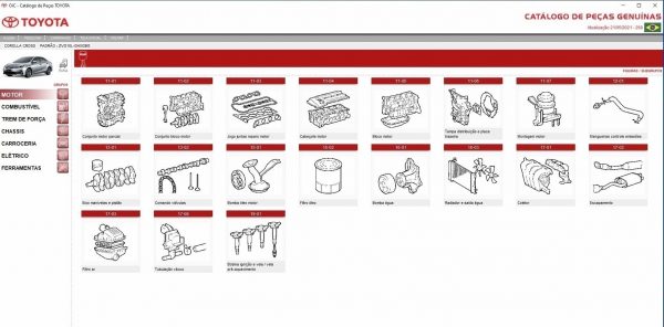 Toyota EPC Brazil 05.2021 Spare Parts Catalog 8 1
