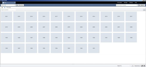 VM Ware Chrysler FCA EPC5 International 05.2021 Spare Parts Catalog DVD 1