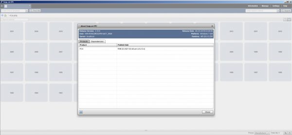 VMware Chrysler FCA Snap Ons EPC 03.2021 Spare Part Catalog DVD 1