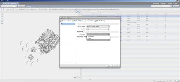 VMware Chrysler FCA Snap Ons EPC 03.2021 Spare Part Catalog DVD 10