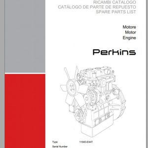 Weidemann Engine Perkins 1104D E44T 1.0 Spare Parts List ITESEN 1