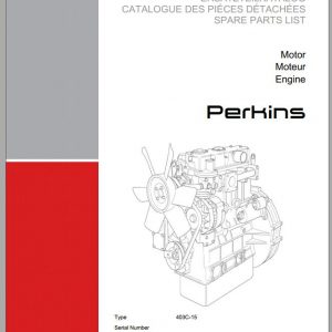 Weidemann Engine Perkins 403C 15 1.0 Spare Parts List Defren 1