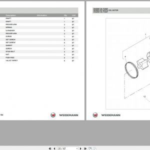 Weidemann Engine Perkins 403D-15 1.0 Spare Parts List IT+ES+EN Weidemann Engine Perkins 403D 15 1.0 Spare Parts List Itesen 2
