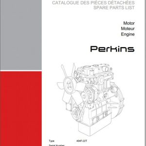 Weidemann Engine Perkins 404F 22T 1.0 Spare Parts List DEFREN 1