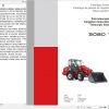 Weidemann Telescopic Loader 3080 T RL50 1.0 Spare Parts List ENITES 1
