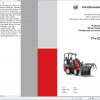 Weidemann Wheel Loader 1140 RL16 1.0 3057622 Spare Parts List ENDEFR 1