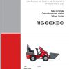 Weidemann Wheel Loader 1150CX30 11xxCX 1.0 Spare Parts List ITESEN 1