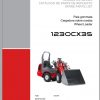 Weidemann Wheel Loader 1230CX35 12xxCX 1.0 Spare Parts List ITESEN 1