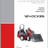 Weidemann Wheel Loader 1240CX35 12xxCX 1.0 Spare Parts List DEFREN 1