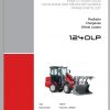 Weidemann Wheel Loader 1240LP 1.0 Spare Parts List DEFREN 1