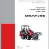 Weidemann Wheel Loader 1250CX35 12xxCX 1.0 Spare Parts List ITESEN 1