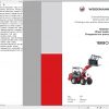 Weidemann Wheel Loader 1880 RL30 1.0 Spare Parts List ENDEFR 1