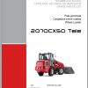 Weidemann Wheel Loader 2070CX50 TELE 2070CX50T 06 2008 1.0 Spare Parts List ITESEN 1