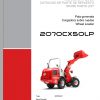 Weidemann Wheel Loader 2070CX50LP 2070CXLP 1.0 Spare Parts List ITESEN 1