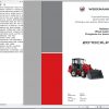 Weidemann Wheel Loader 2070CXLP 2070CX 1.0 Spare Parts List DEFREN 1