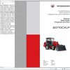Weidemann Wheel Loader 2070CXLP 2070CX 1.0 Spare Parts List ENDEFR 1