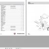 Weidemann Wheel Loader 2070CXLP 2070CX 1.0 Spare Parts List ENDEFR 2